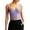 Purple, variant on Fiaer Women's Lace Bustier Corset Floral Mesh Crop Cincher Top with Adjustable Straps Boned Bustier Purple XL