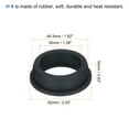 thumbnail image 2 of Uxcell T Type Rubber Grommet Mount Dia 46.3mm ID 35mm Seal Protection Flexible Hole Plugs Cable Pipe Black, 2 of 5