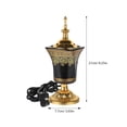 thumbnail image 2 of Miangastore Electric Incense Burner Vintage Ceramic Lidded Desktop Censer Adornment 110V US Plug, 2 of 8