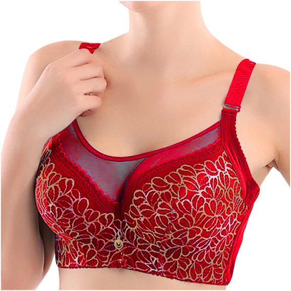 KIHOUT Bra For Women Clearance Women's Stretch Plus Size Sports Bra Underwear Yoga Hollow Out Bra Intimates