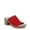 Fire Red, variant on BZees For Lifestride Womens Ella Heeled Sandal - Medium & Wide Width