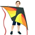 thumbnail image 5 of GEX 2022 Style 50" Large Delta Kite for Kids and Adults Beginners Easy to Fly Single Line String for Beach Trip Park Outdoor Activities Orange, 5 of 5