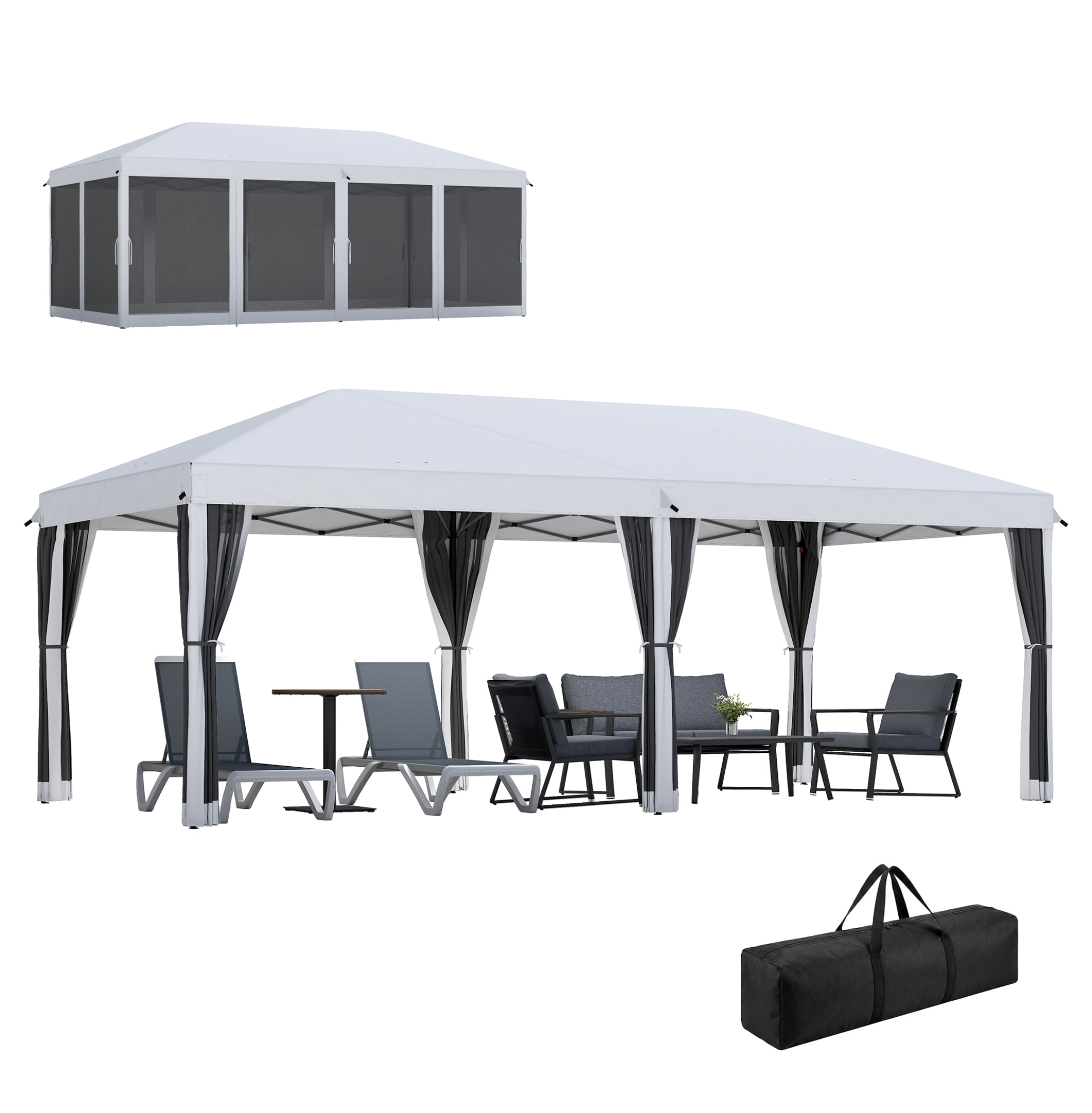Coleman Shelter 13' x 13', Instant All Night - Walmart.com