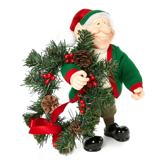 11"  Zims The Elves Themselves #25 Collectible Christmas Elf Figure