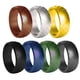 thumbnail image 5 of 7 piezas de silicona para bodas para mujeres, bandas de goma de silicona, 5 of 9