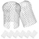 thumbnail image 2 of Protectores de canalones de aluminio, protector de bajante, filtro de canalón, protectores de hojas de malla, 8 Uds., 2 of 7