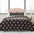 Betsey Johnson Romantic Roses Pink Full/Queen Comforter Set
