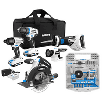 HART 20V 5-Tool Combo Kit with 70PC Drill & Drive Bit Set