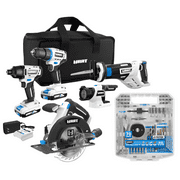 HART 20V 5-Tool Combo Kit with 70PC Drill & Drive Bit Set