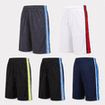 thumbnail image 3 of DARESAY Men’s 5-Pack Athletic Mesh Shorts with Pockets, Moisture-Wicking Basketball Gym Shorts, 9" Inseam, S-3XL, 3 of 12