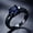 Sapphire Blue, variant on Women Square Moissanite Couple Ring Multi-Gemstone Ring