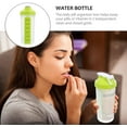 thumbnail image 4 of LANFENG Healifty 1pc Pill Shaker Cup Weekly Pill Organizer Drink Shaker Bottle Water Bottle Pill Organizer Plastic Container Fitness Drinkware Travel Protein Mixing Cup, 4 of 18