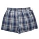 thumbnail image 3 of Calzoncillos tipo bóxer para hombre, paquete de 4, 100 % algodón tejido, clásico, a cuadros, peinado, holgados, transpirables, Gdv, 3 of 4