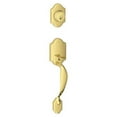thumbnail image 2 of Dexter by Schlage JH58PRS625 Paris Exterior Handleset with Deadbolt, Bright Chrome, 2 of 6