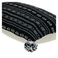 thumbnail image 5 of Parkland Collection Raven Transitional Black Throw Pillow, 5 of 9