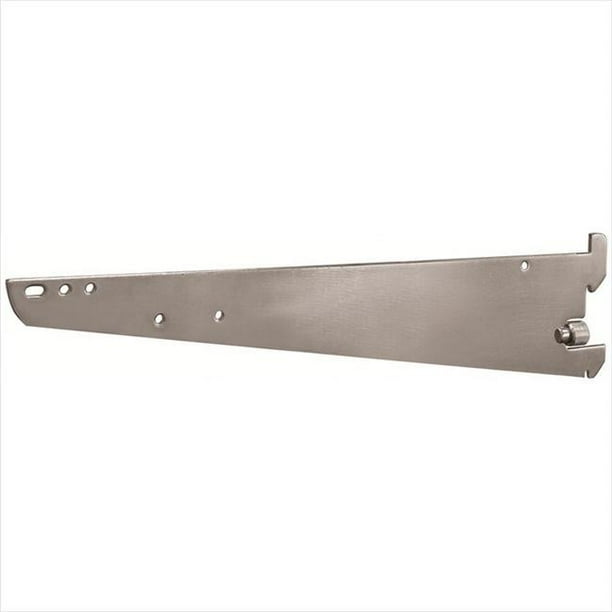 10 in. Shelf Bracket for 1 in. Slot on 2 in. Center Slotted Standard
