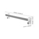 thumbnail image 2 of unbranded 1Ud Soporte Para Toallas Montado En Pared Color Para Uso En Y Cocina, 2 of 8