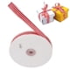 thumbnail image 5 of Cinta a cuadros 50 yardas/rollo para hacer lazos artesanía DIY accesorios de decoración de ropa rojo y blanco, 5 of 5
