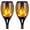 Black, variant on Solar Lights Outdoor 99 LED Higher & Larger Flickering Flame Solar Torch Lights 43" Waterproof Outdoor Lighting Solar Powered Pathway Walkway Lights for Outside Garden Patio Yard, 4Pack