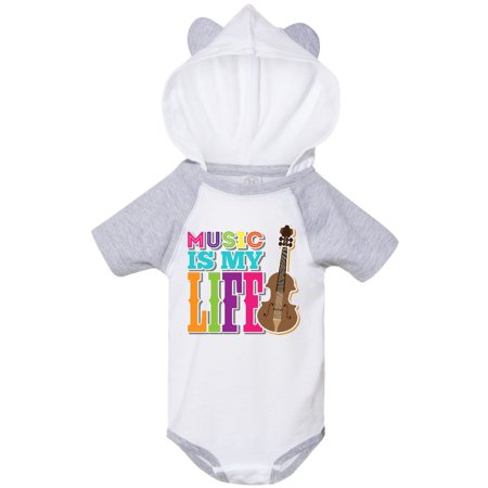 

Inktastic Violin Music is my Life Gift Baby Boy or Baby Girl Bodysuit