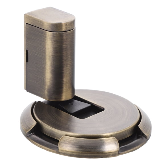 No Drilling Mechanical Door Stopper Adjustable Height Floor Door Stop Windproof Heavy Duty Door Holder Punch-Free Silent Door Stopper for Home and Office