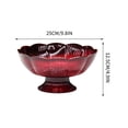 thumbnail image 3 of Modern Decorative Fruit Drainage Basket, Tiered Candy Serving Tray for Tabletop Organization, Stylish Snack and Dried Nut Platter for Home Use, SouMaox, 3 of 7
