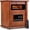 Light, variant on Airo Comfort Electric Infrared Space Heater – 1500W Quartz Heater for Indoor Use with Remote Control in Dark