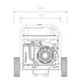 thumbnail image 5 of FIRMAN P06701 8350/6700 Watt 30A 120/240V Recoil Start Gas Portable Generator, 5 of 6