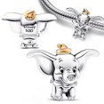 thumbnail image 4 of Abalorio compatible con pulsera Pandora, regalo de Halloween, Aoger, Disney 2023, aniversario, Dumbo, Simba, Baloo, Donald, Mickey, Minnie, calabaza, 100, 925, 4 of 4