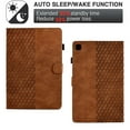 thumbnail image 2 of Dteck Smart Case for Samsung Galaxy Tab S6 Lite 10.4-inch 2022/2020 (P613/P619/P610/P615),Magnetic Leather Card Holder Wallet Case Shockproof Rubber Kickstand Cover with Pencil Holder,Brown, 2 of 5