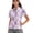 Lavender Bunny Daisy Pattern, variant on Whosucclay Lavender Bunny Daisy Pattern Tennis Shirts, Quarter Zip Quick Dry Soft Polo Shirts for Golf Shopping Athletic 1/4 Zip Size X-Small