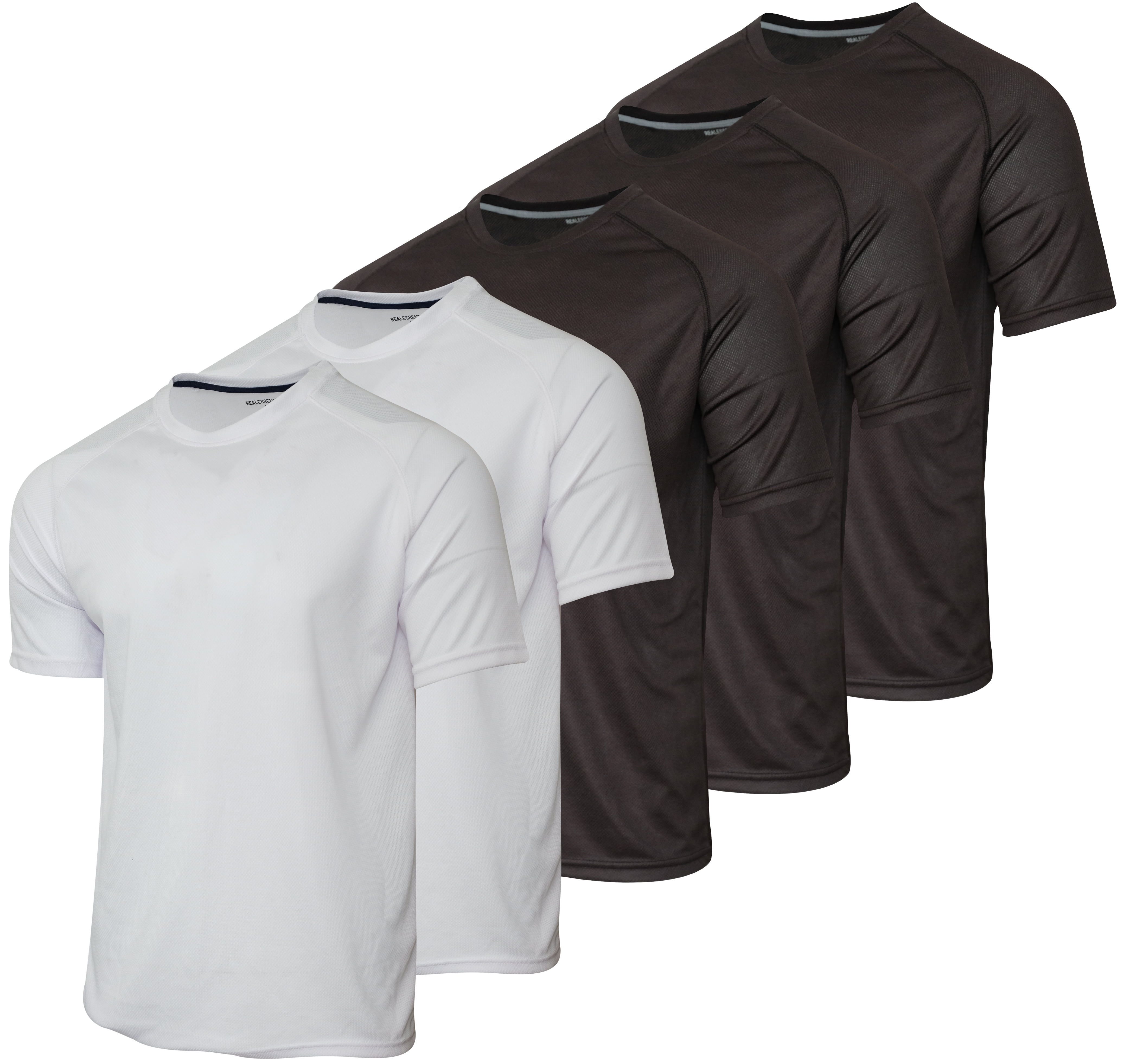 PARTyu Mens Tech Short Sleeve T-Shirt Quick Dry Three-Piece