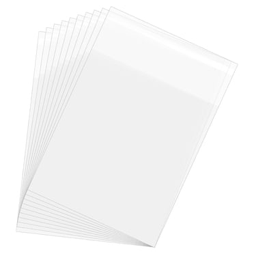 Uxcell 5"x 3.5" Acid-Free Picture Sleeve, 50 pack Crystal Clear Sleeves Storage Bags