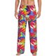 thumbnail image 1 of Balery Colorful Bananas Pantalones de pijama para hombre, pijama ultraligero, pantalón de descanso-Large, 1 of 6