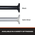 thumbnail image 3 of Sun Zero 5/8" Blackout Tension Rod, 28-60", Black, 3 of 7