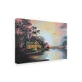 thumbnail image 2 of Trademark Fine Art 'Cabin In Color' Canvas Art by D Rusty Rust, 2 of 3