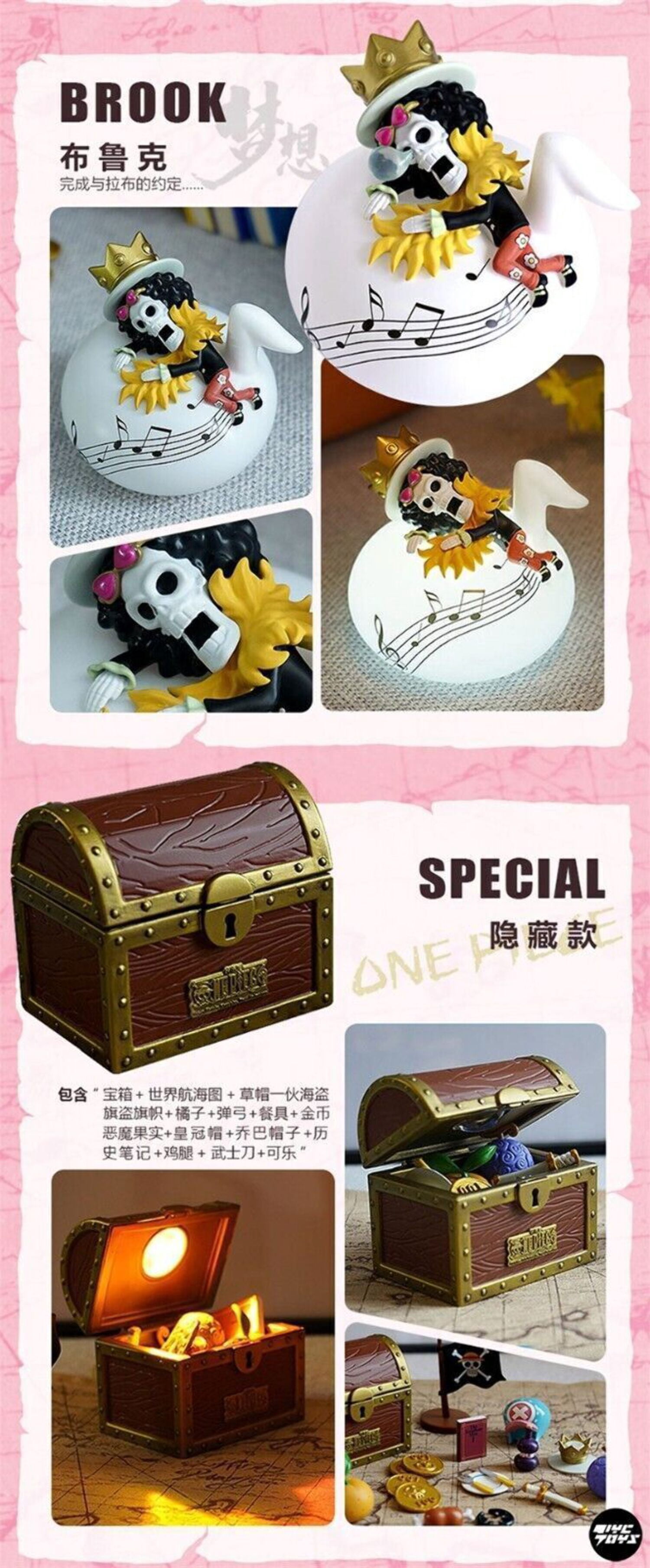 One Piece: Sweet Dreams Night Light – Blind-Box Collectible Series (1 Random Character)