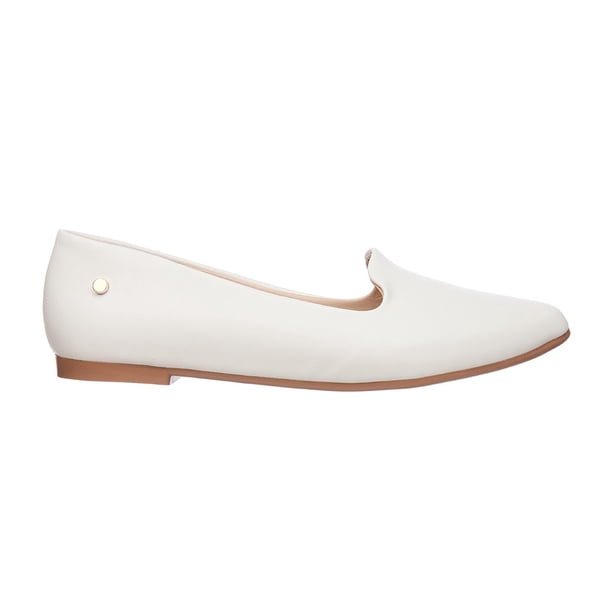 Zapatos Mujer Blancos Tipo Piel Lisos Casuales blanco 23 Incógnita 088D8S