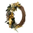 thumbnail image 4 of Artificial Hydrangea & Rose Wreath, 4 of 5