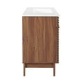 thumbnail image 4 of Modway Render 36" Bathroom Vanity in Walnut White, 4 of 4