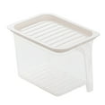 thumbnail image 1 of Sentmoon Household Refrigerator Kitchen Storage Box Sealed Fruit Food Fresh-keeping Box Food Containers Sealable Containers Clear Cereal Storage Containers Airtight Food, 1 of 3