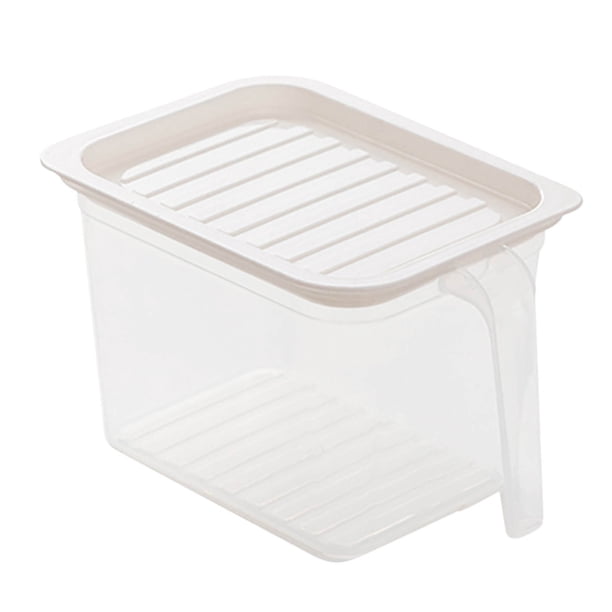Recipientes herméticos transparentes para almacenar alimentos | Contenedores sellados para cereales y alimentos secos | Organización de la despensa | Plástico sin BPA | Apto para refrigerador y
