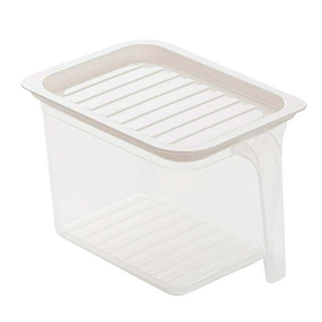 Household Refrigerator Kitchen Storage Box Sealed Fruit Food Fresh-keeping Box Food Containers Sealable Containers Clear Cereal Storage Containers Airtight Food