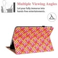 thumbnail image 4 of iPad Mini 5 Case, iPad Mini 4 3 2 1 Cover with Pencil Holder/Card Slots, Allytech [Auto Wake Sleep] [Multi-Angle Viewing Stand] [Elastic Band] Shockproof Case for iPad Mini 7.9" 5th Gen 2019, Rose, 4 of 8