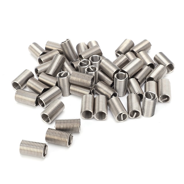 Filfeel Wire Thread Insert, Thread Protector Corrosion Resistant For Molds For Lamps For Manufacturing Fields For Aviation For Automobiles For Mechanical Equipment