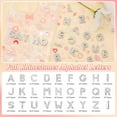 thumbnail image 2 of MEC 330 Pcs Junk Phone Case Charms 26 Pcs A-Z Rhinestone Alphabet Letter Charm, Mix Pink Color White Flower Bow Heart Pearls Flatback Resin Charms Letter Junk Cases Kit for DIY Crafts, 2 of 7