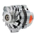 thumbnail image 4 of Powermaster 17861 Alternator; CS130; 105 Amp; Small Case; OE Wiring; w/6 Groove Pulley; Left Mount; Chrome;, 4 of 7