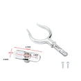 thumbnail image 3 of Kenally Soporte lateral Rowlock, bloqueo de horquilla de remo, accesorios para bote salvavidas, accesorio de paleta, yate, herrajes de acero Bombillas para automóviles, 3 of 6