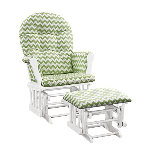Green Angel Chair Footstool