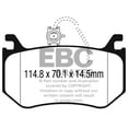 thumbnail image 2 of EBC Brakes Yellowstuff 4000 Series Street and Track Brake Pad Set Fits select: 2022 ALFA ROMEO STELVIO, 2022 ALFA ROMEO GIULIA, 2 of 2